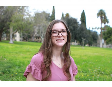 La Sierra University senior Molly Gram looks forward to a teaching career in the Seventh-day Adventist school system.